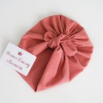 Pamučni turban sa čvor mašnom