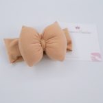 Pamučna mala puff mašna na traci